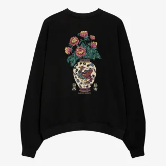 SUDADERA KAOTIKO BLOOD OF CHINA NEGRA