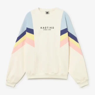 SUDADERA KAOTIKO GINGER IVORY/SKY